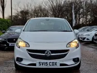 Used Vauxhall Corsa 89 HP (65 kW) 2015 White Hatchback