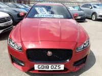Begagnad Jaguar XF R-Sport 2018 Röd Kombi
