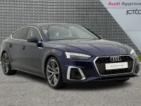 Used Audi A5 S-Line 161 HP (118 kW) 2023 Blue Coupe