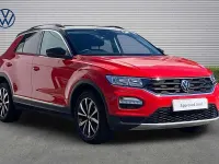 Used VW T-Roc Design 150 HP (110 kW) 2021 Red SUV