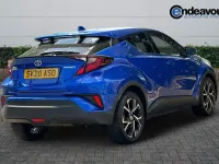 Used Toyota C-HR Design 122 HP (89 kW) 2020 Blue SUV