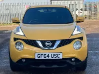 Used Nissan Juke Acenta Premium 117 HP (86 kW) 2014 Yellow SUV