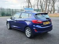 Used Ford Fiesta Zetec 2018 Blue Hatchback