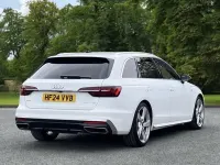 Used Audi A4 S-Line 204 HP (150 kW) 2024 White Estate