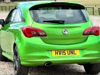 Used Vauxhall Corsa Edition 101 HP (74 kW) 2015 Green Hatchback