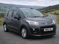 Used Citroën C3 Picasso PureTech 110 HP (80 kW) 2016 Grey MPV