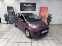 Used Peugeot 107 Active 68 HP (50 kW) 2013 Purple Hatchback