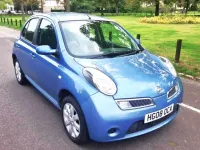 Used Nissan Micra Acenta+ 79 HP (58 kW) 2008 Blue Hatchback