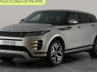 Used Land Rover Range Rover evoque HSE Dynamic 182 HP (133 kW) 2019 Silver SUV