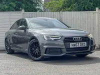 Used Audi A4 Black Edition 150 HP (110 kW) 2017 Grey Sedan