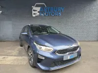 Used Kia Ceed 136 HP (100 kW) 2018 Blue Hatchback