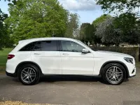 Used Mercedes GLC220 AMG Line Premium 170 HP (125 kW) 2018 White SUV