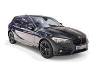 Used BMW 116 Sport Line 2017 Black Hatchback