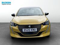 Used Peugeot 208 GT-line 99 HP (72 kW) 2020 Yellow Hatchback