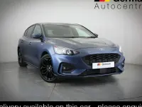Used Ford Focus ST-Line X 125 HP (91 kW) 2019 Blue Hatchback
