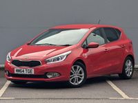 Used Kia Ceed 89 HP (65 kW) 2015 Red Hatchback