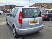Used Skoda Roomster 105 HP (77 kW) 2008 Silver MPV