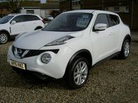 Used Nissan Juke Acenta Premium 2015 White SUV