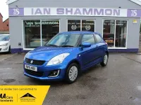 Used Suzuki Swift 94 HP (69 kW) 2015 Blue Hatchback