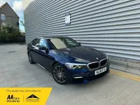 Begagnad BMW 530e M Sport 252 HK (185 kW) 2018 Blå Sedan