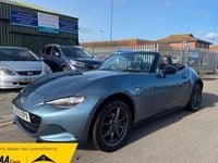 Used Mazda MX5 Inclusive 129 HP (94 kW) 2015 Blue Cabriolet
