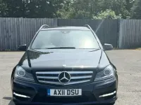 Used Mercedes C180 2011 Black Estate