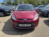 Usado Ford Fiesta Titanium 118 HP (86 kW) 2009 Vermelho Citadino