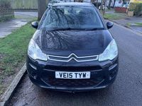 Used Citroën C3 PureTech 2015 Black Hatchback