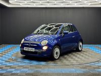 Used Fiat 500 Lounge 69 HP (50 kW) 2010 Blue Hatchback