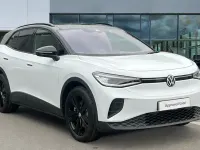 New VW ID.4 Black Edition 210 kW (286 HP) 2026 Glacier white metallic black SUV