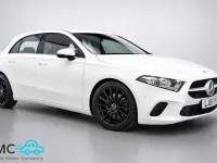 Used Mercedes A180 Executive 136 HP (100 kW) 2019 White Hatchback