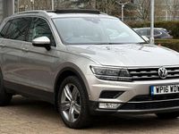 Used VW Tiguan SEL 2016 Silver SUV