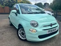 Used Fiat 500 Pop Star 69 HP (50 kW) 2018 Green Hatchback