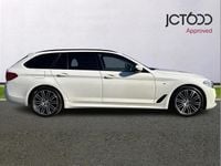 Used BMW 520 M Sport 180 HP (132 kW) 2020 White Estate