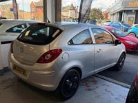 Used Vauxhall Corsa Club 89 HP (65 kW) 2008 Silver Hatchback