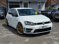 Used VW Golf VII R 295 HP (216 kW) 2015 White Hatchback