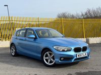 Used BMW 118 Comfort Edition 2017 Blue Hatchback