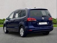 Used VW Sharan SE 147 HP (108 kW) 2021 Blue MPV