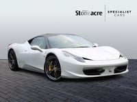 Used Ferrari 458 570 HP (419 kW) 2015 White Coupe