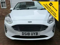 Used Ford Fiesta Titanium 100 HP (73 kW) 2018 White Hatchback
