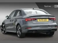Used Audi A3 Black Edition 113 HP (83 kW) 2019 Grey Sedan