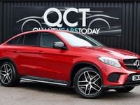 Used Mercedes GLE350 AMG line 2015 Red Coupe