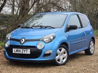 Used Renault Twingo Dynamique 75 HP (55 kW) 2014 Blue Hatchback