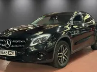 Used Mercedes GLA180 Urban 122 HP (89 kW) 2019 Black SUV