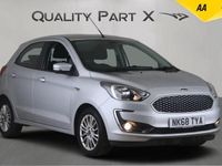 Used Ford Ka Plus Zetec 85 HP (62 kW) 2018 Silver Hatchback