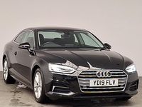 Used Audi A5 Sport 150 HP (110 kW) 2019 Black Coupe