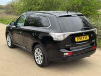 Used Mitsubishi Outlander P-HEV 2015 Black Estate