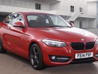 Used BMW 220 Sport Line 2014 Red Coupe