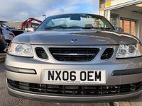 Used Saab 9-3 Cabriolet Linear 2006 Parchment silver metallic Cabriolet