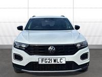 Used VW T-Roc Black Edition 110 HP (80 kW) 2021 White SUV